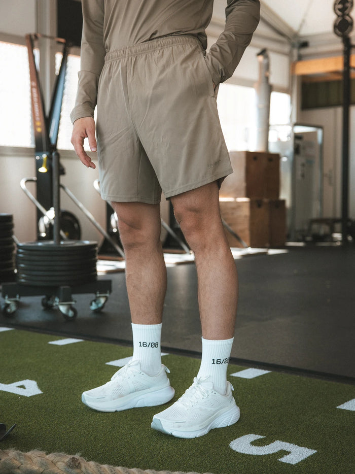 Brown Basic Sport Short