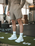 Braune Basic-Sportshorts