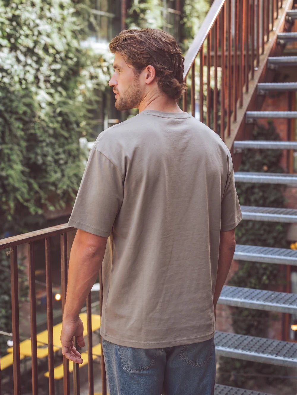 Taupe Oversized T-Shirt