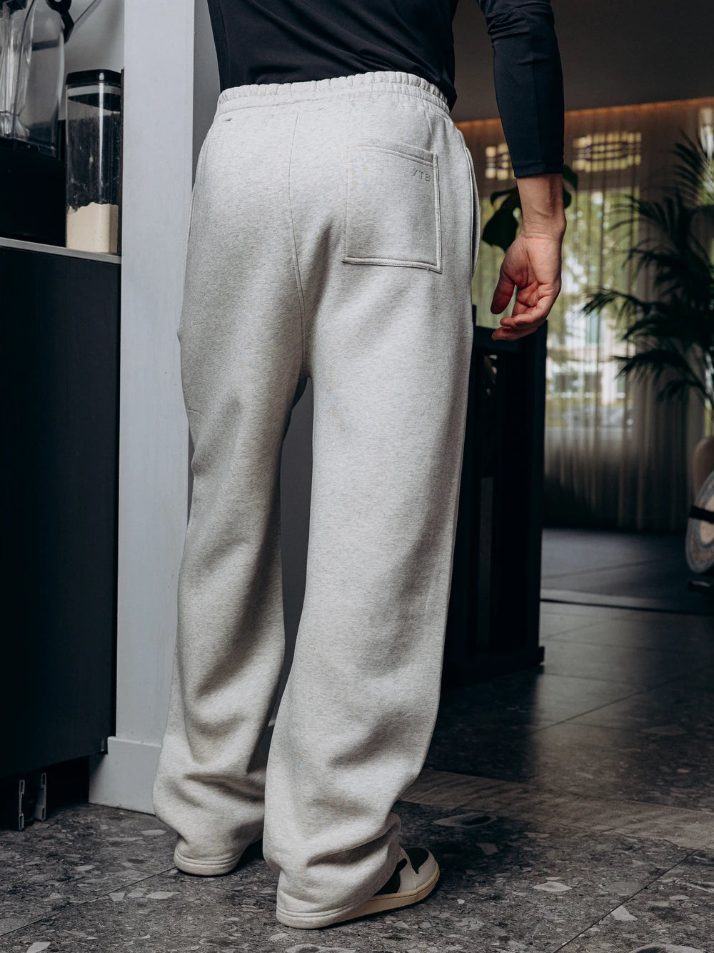 TB Light Grey Oversized Jogging Pants