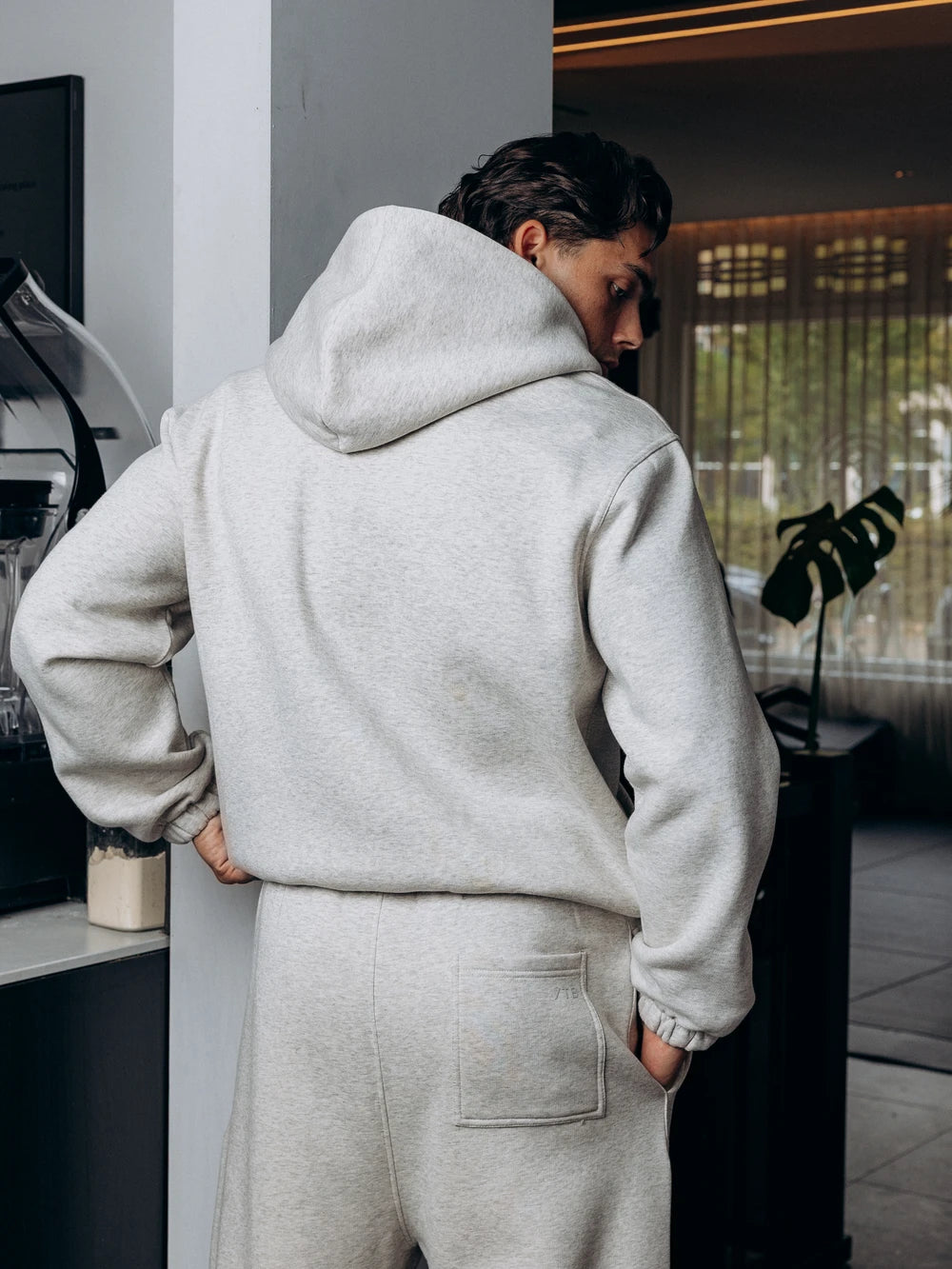 TB Light Grey Boxy Vest
