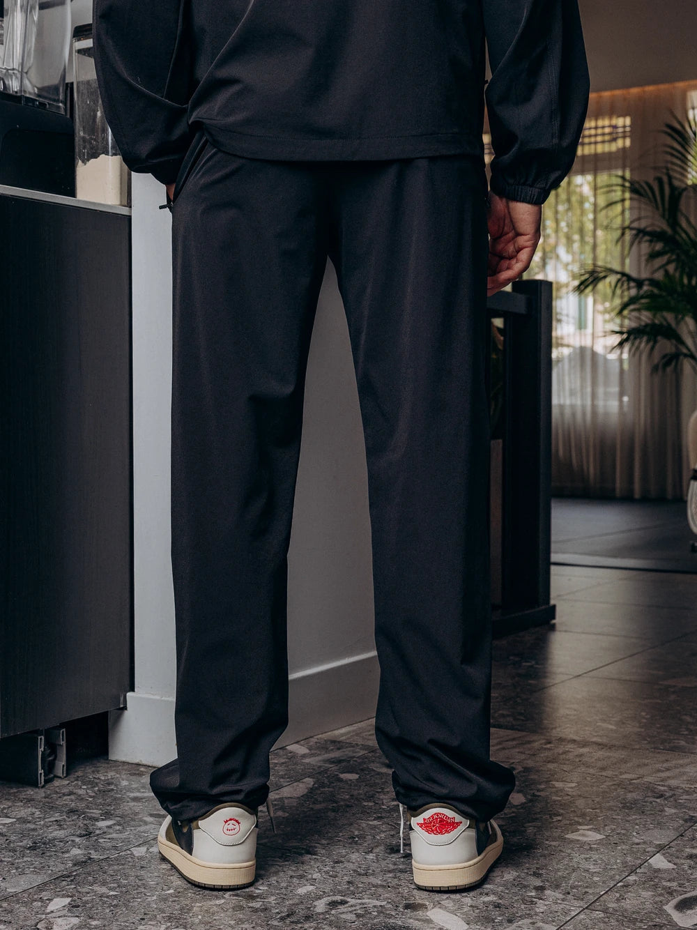 TB Black Relaxed Fit Pants