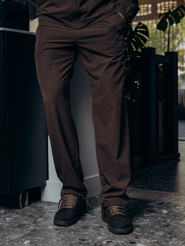 TB Brown Relaxed Fit Pants