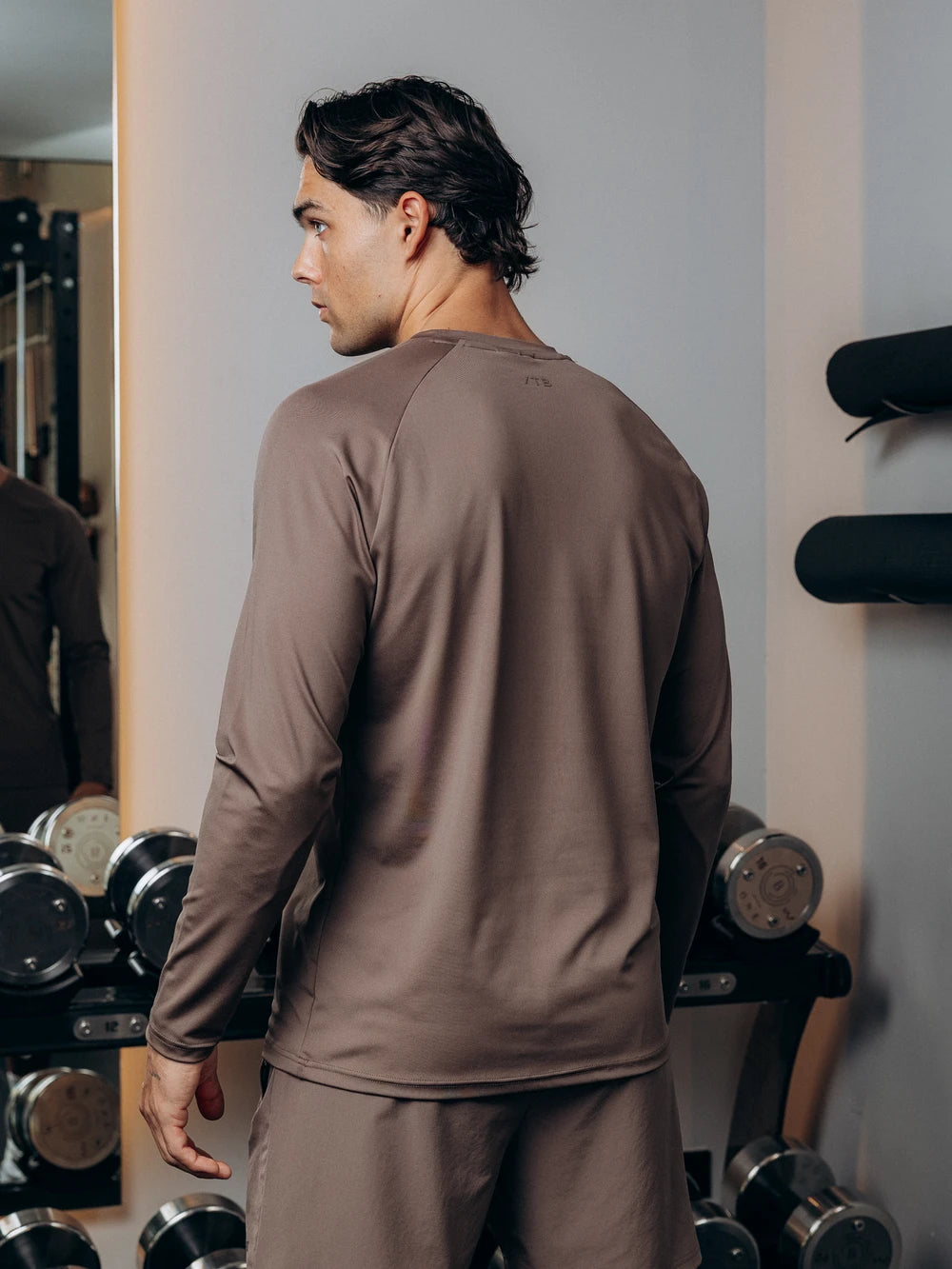 TB Brown Performance Longsleeve