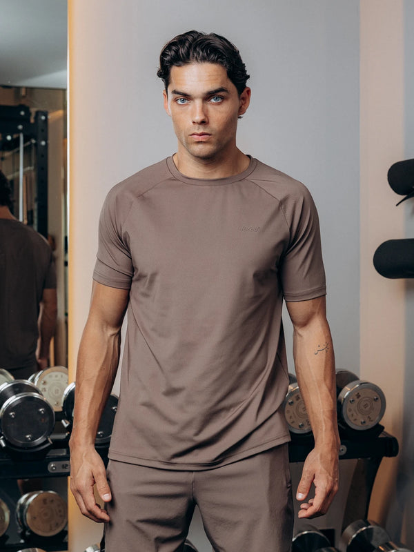 TB Brown Performance T-shirt
