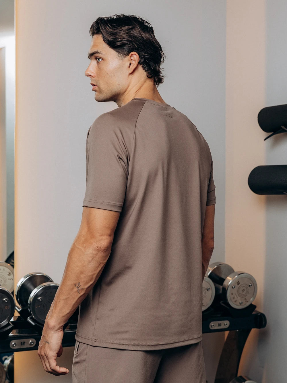 TB Brown Performance T-shirt