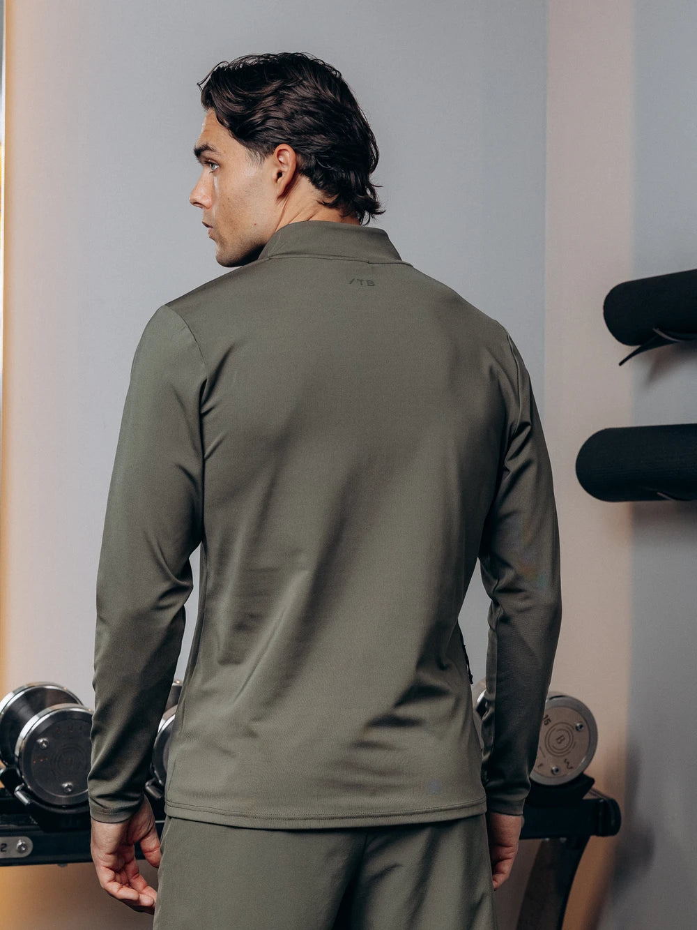 TB Green Performance Half Zip