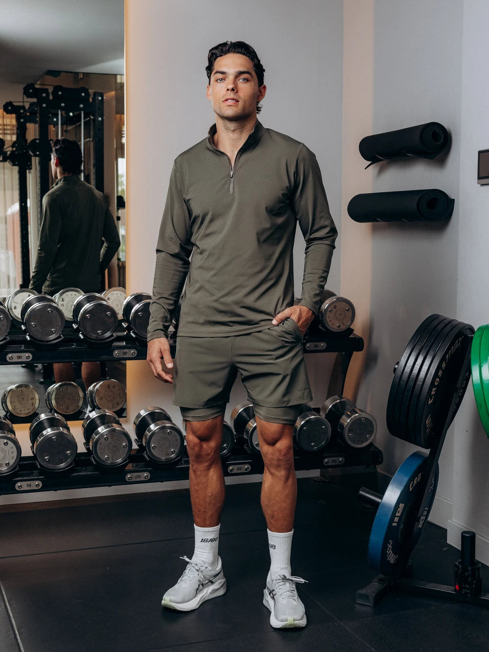 TB Green 2-in-1 Performance Short