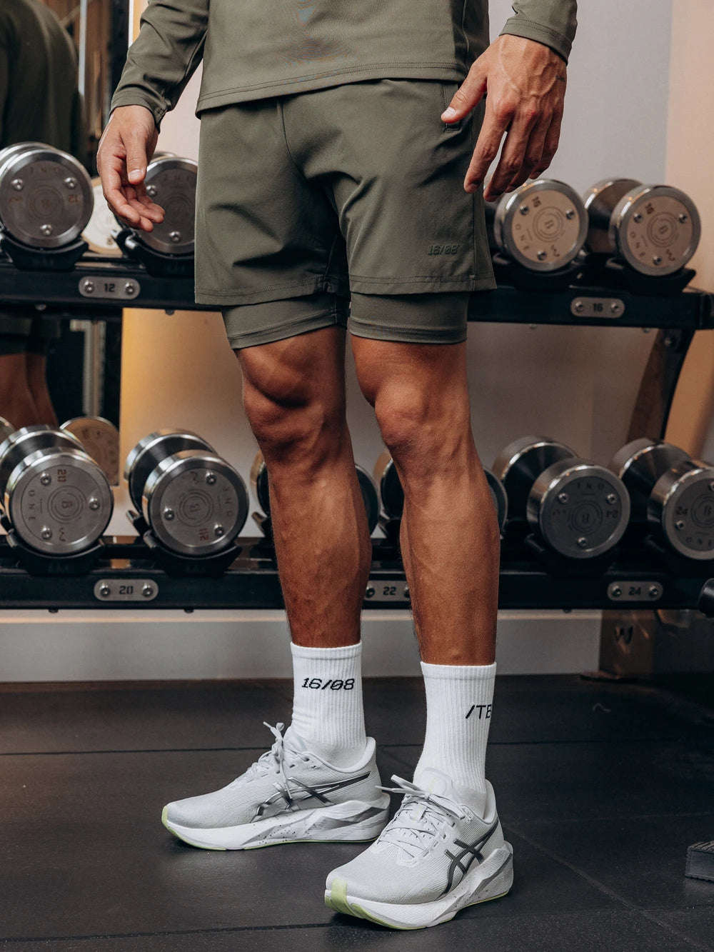 TB Green 2-in-1 Performance Short