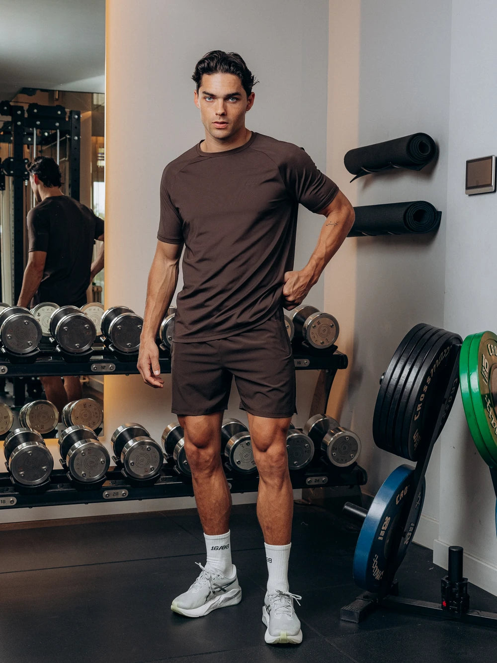 TB Dark Brown Performance Short