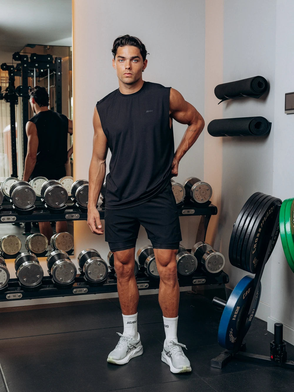 TB Black 2-in-1 Performance Short