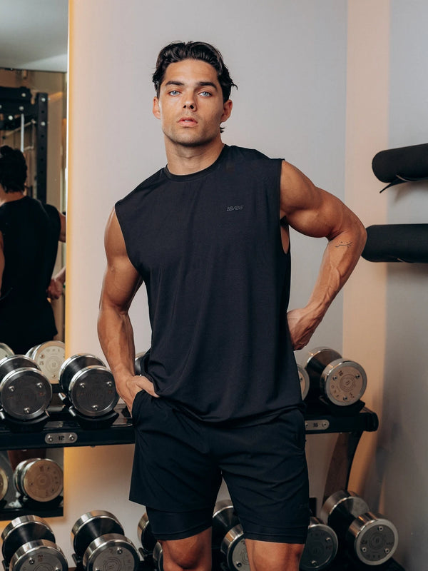 TB Black Performance Tank Top
