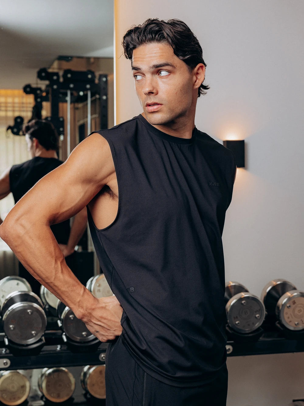 TB Black Performance Tank Top