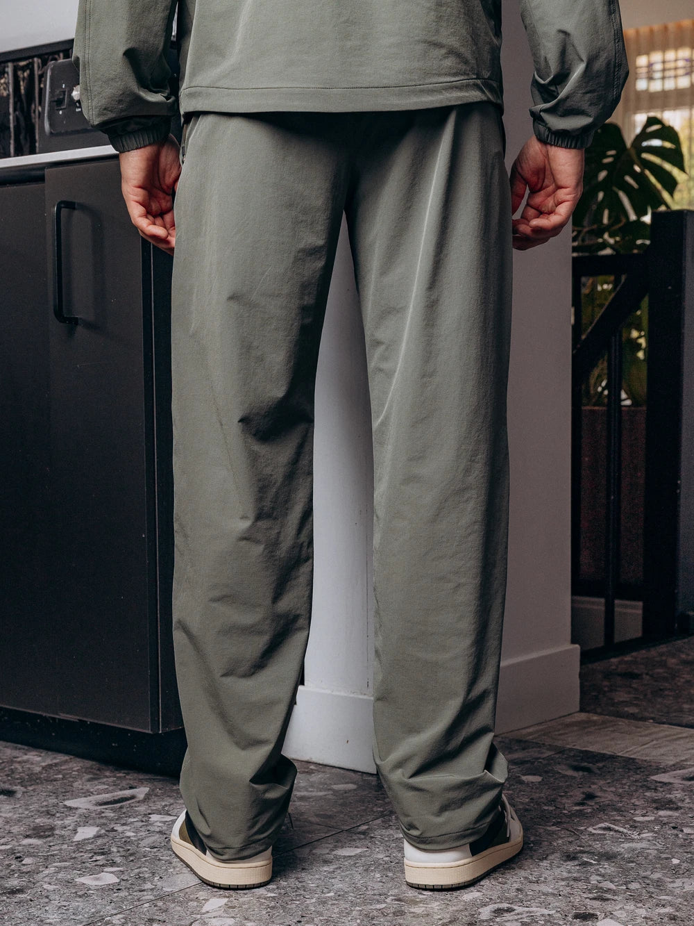 TB Green Relaxed Fit Pants
