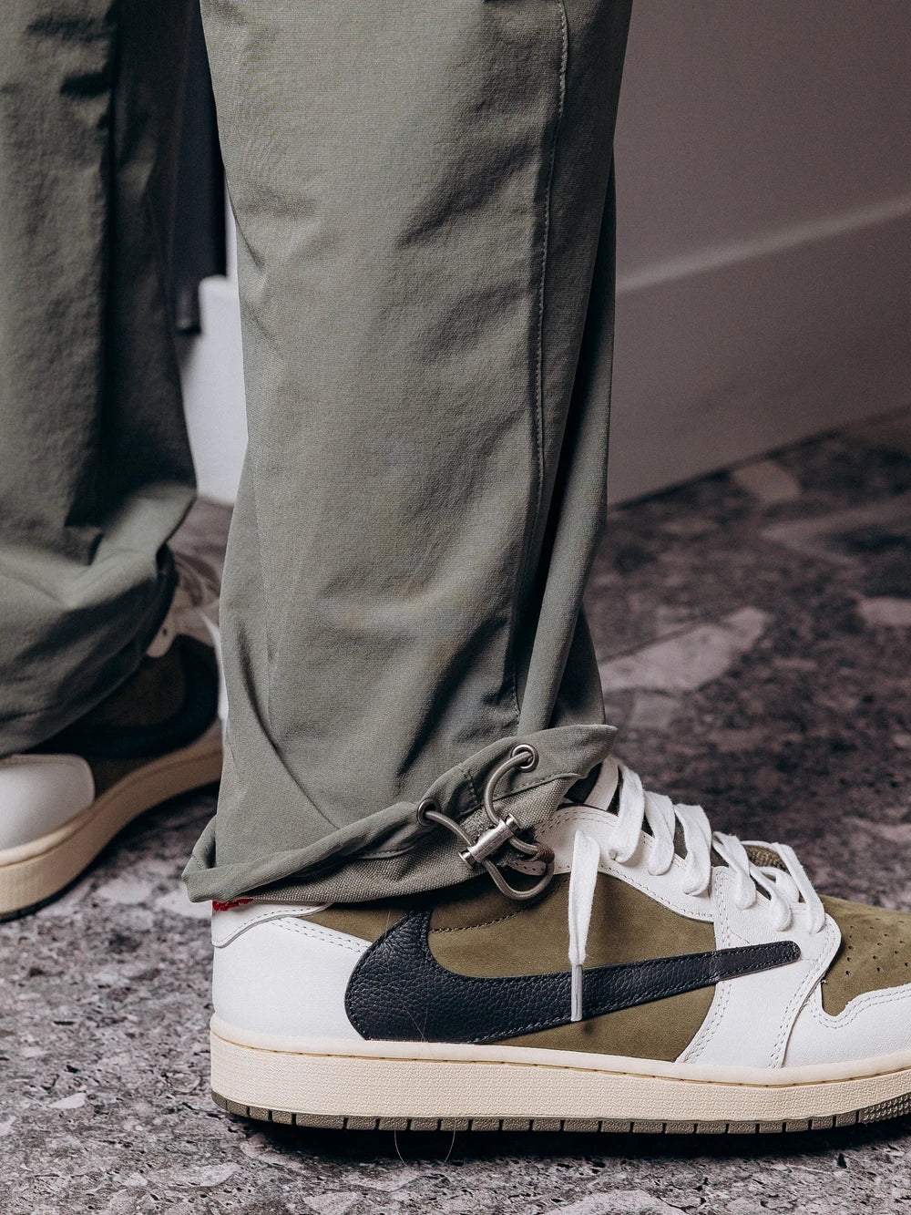 TB Green Relaxed Fit Pants