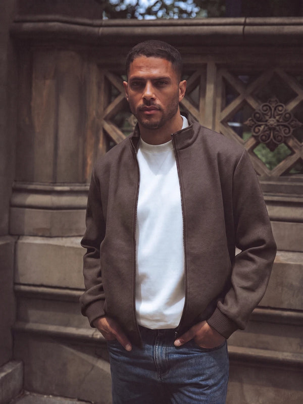 Brown Casual Vest