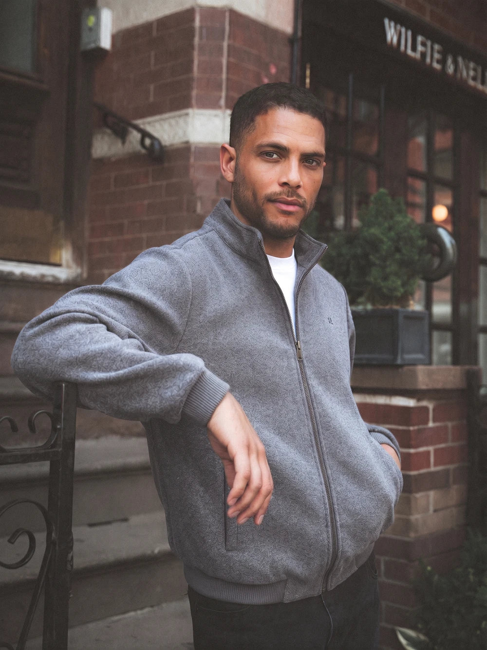 Grey Casual Vest
