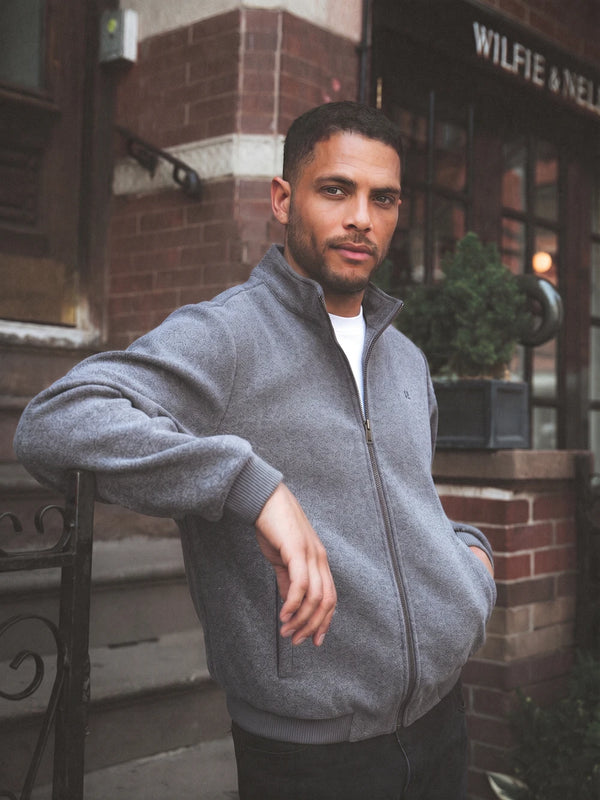 Grey Casual Vest