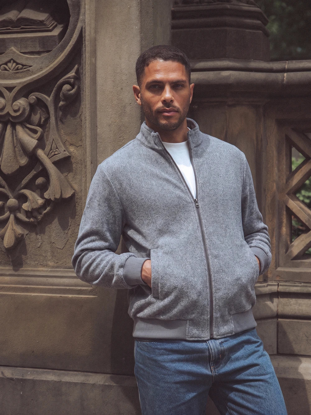 Grey Casual Vest