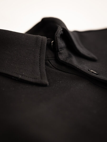 Black Business Short Sleeve Polo