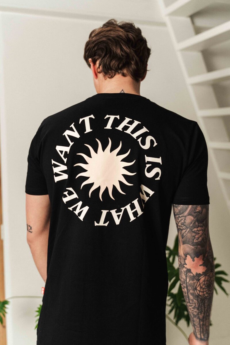 Black Sun T-shirt 1608 WEAR