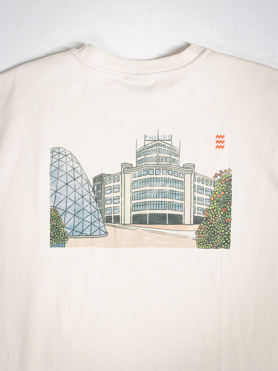 Creme Eindhoven Oversized T-shirt 1608 WEAR