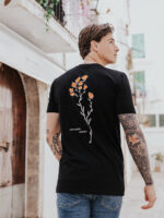 Black Flower T-shirt