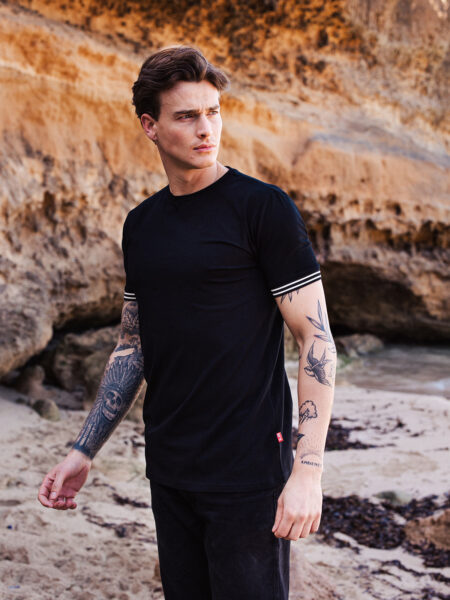 Black Sleeve T-shirt