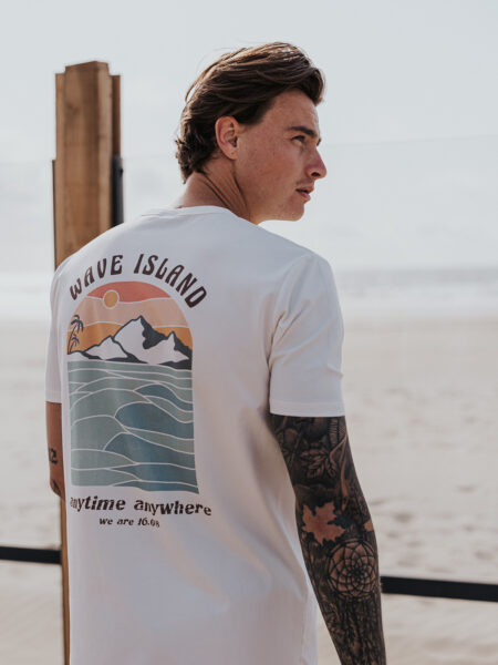 Offwhite Wave Island T-shirt