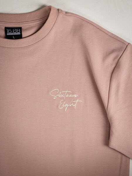 Pink Signature Oversized T-shirt