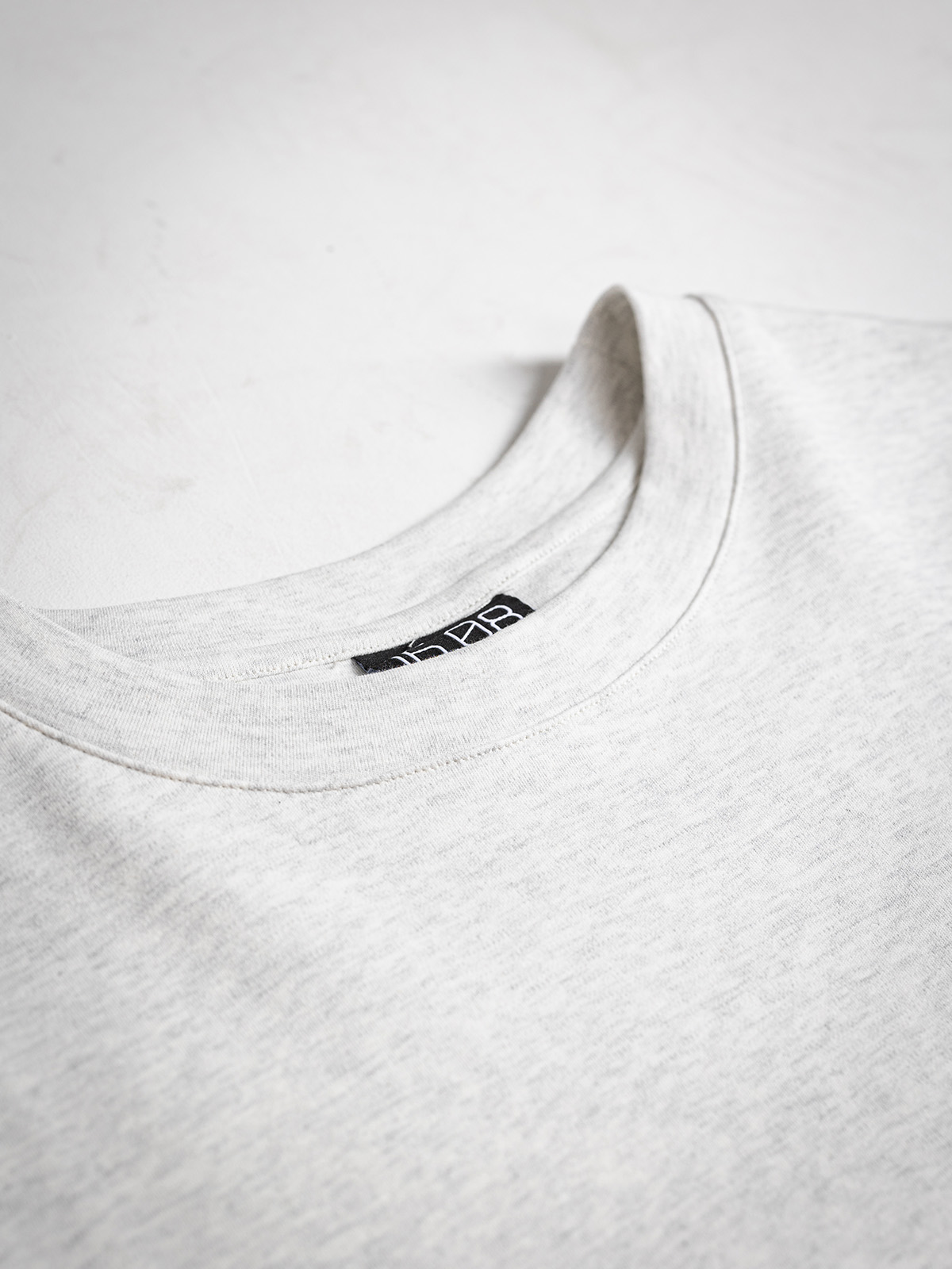 Light Grey Oversized T-shirt 1608 WEAR