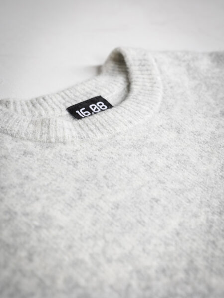 Texture Light Grey Sweater 2.0
