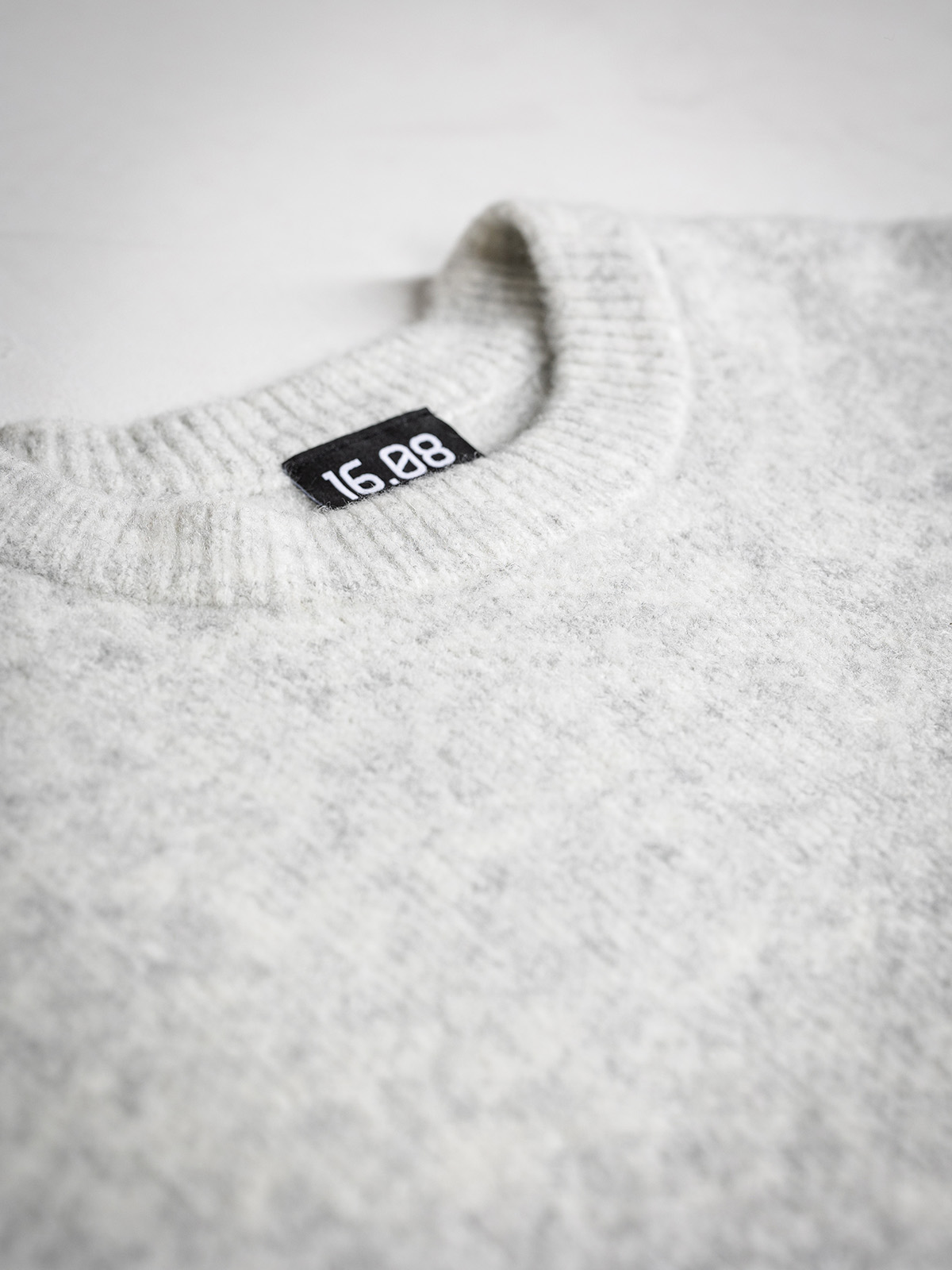 Texture Light Grey Sweater 2.0 1608 WEAR
