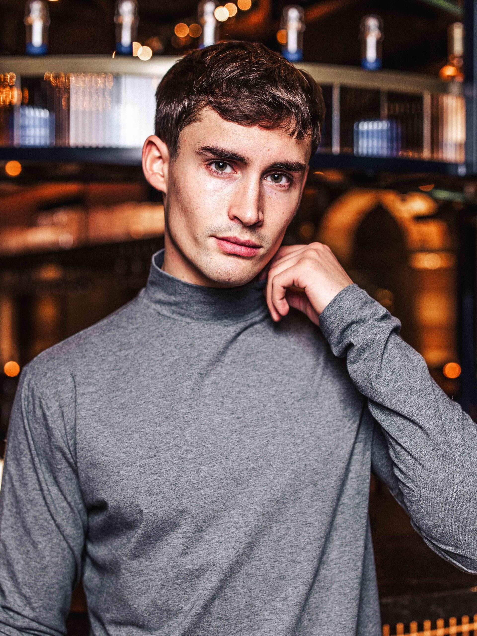 Grey Turtleneck 1608 WEAR