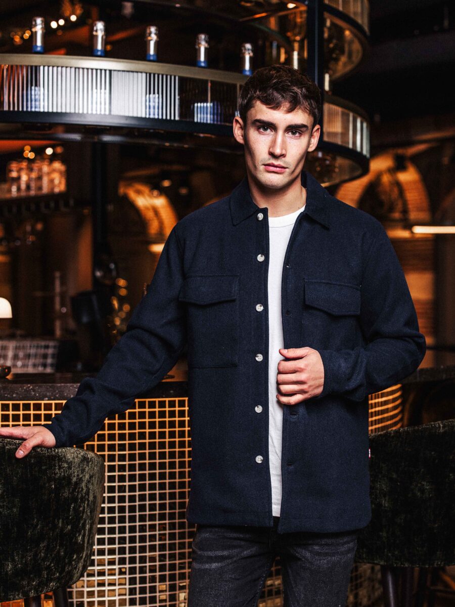 Navy Overshirt