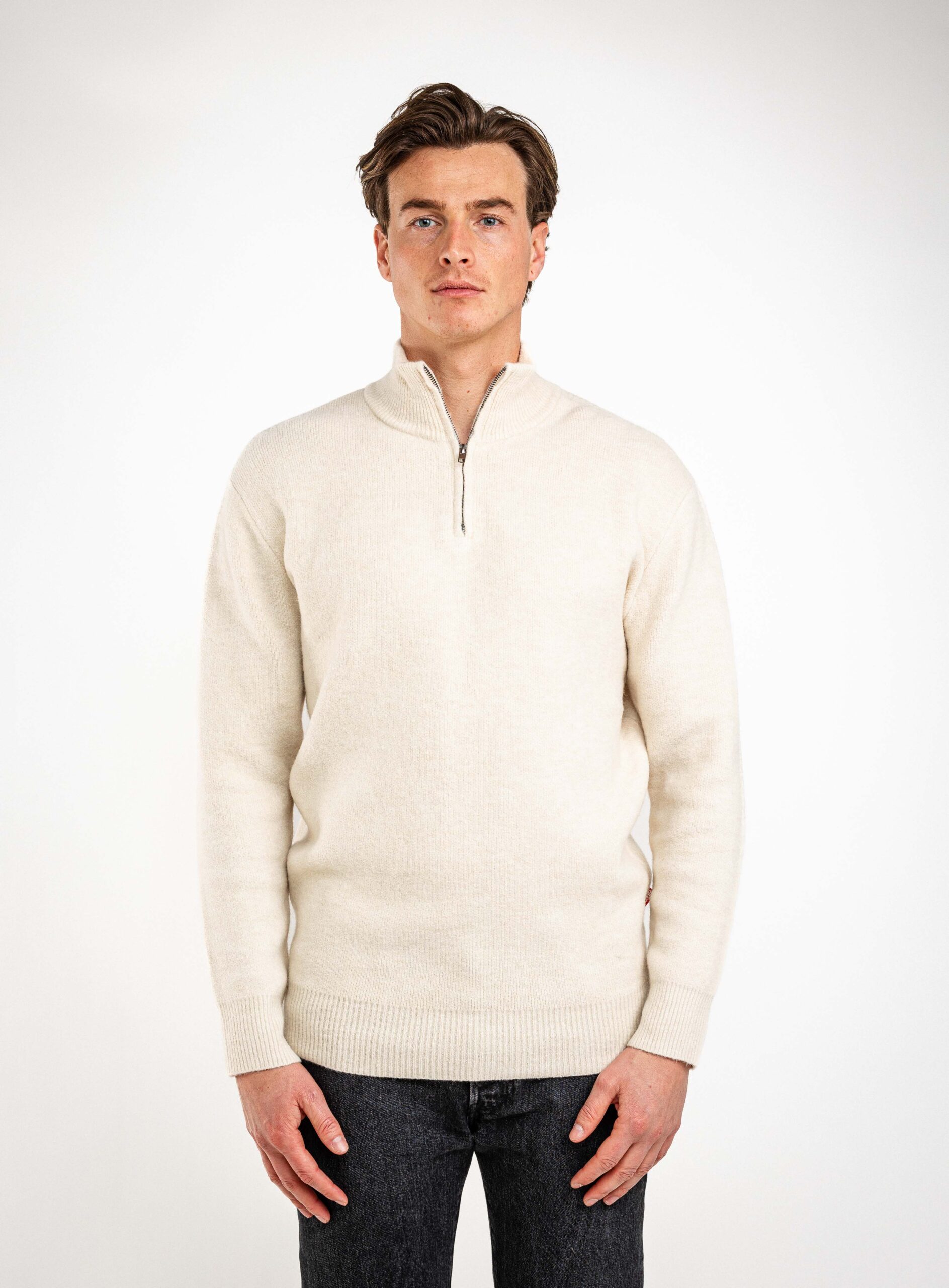 Texture Zipper Sweater 1608 WEAR