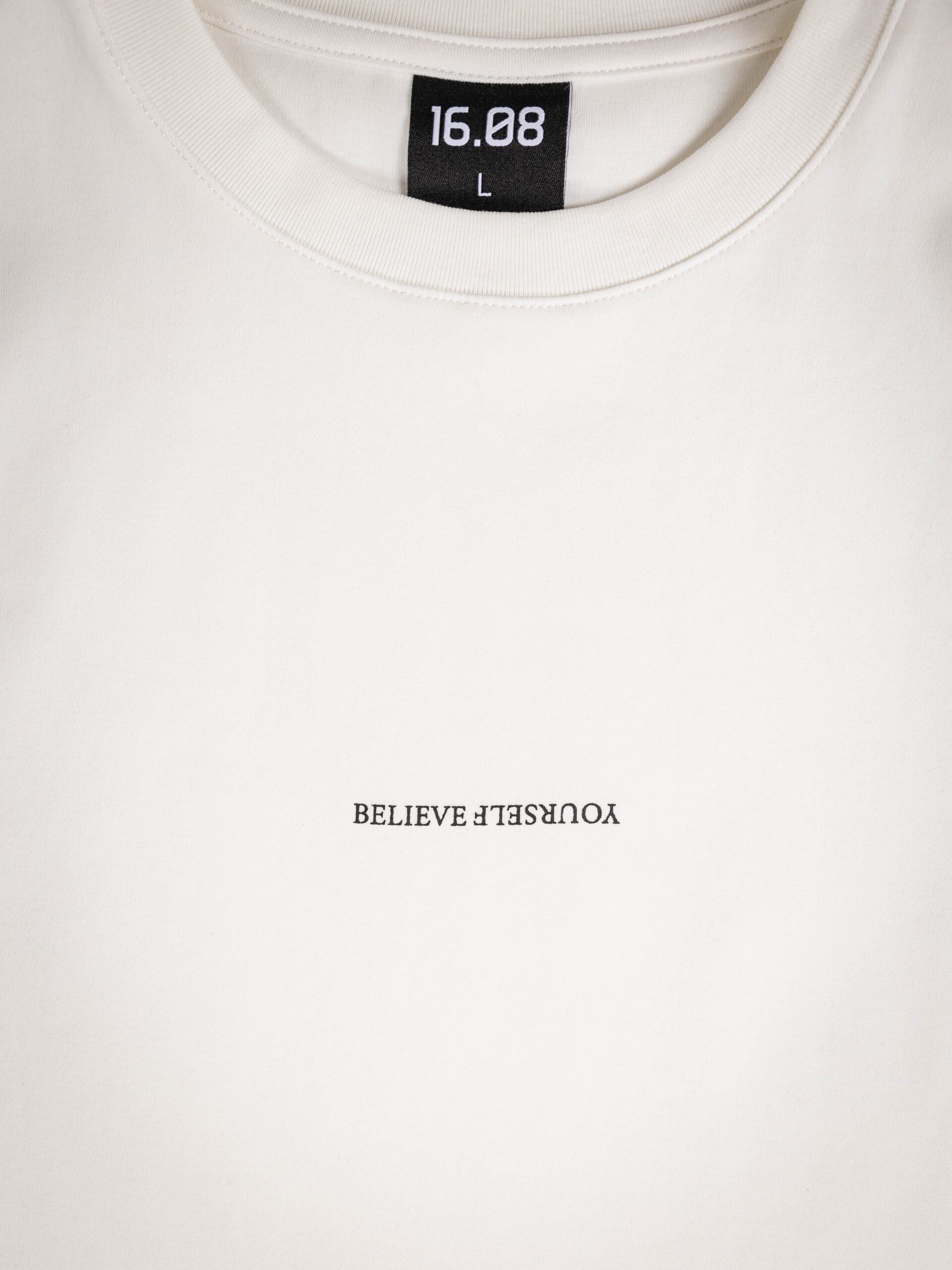 White Believe Oversized T-shirt 1608 WEAR