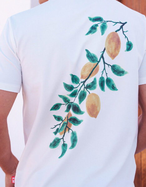 Offwhite Zitronen-T-Shirt