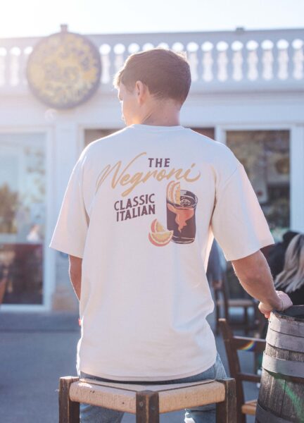Negroni T-shirt Beige Übergröße