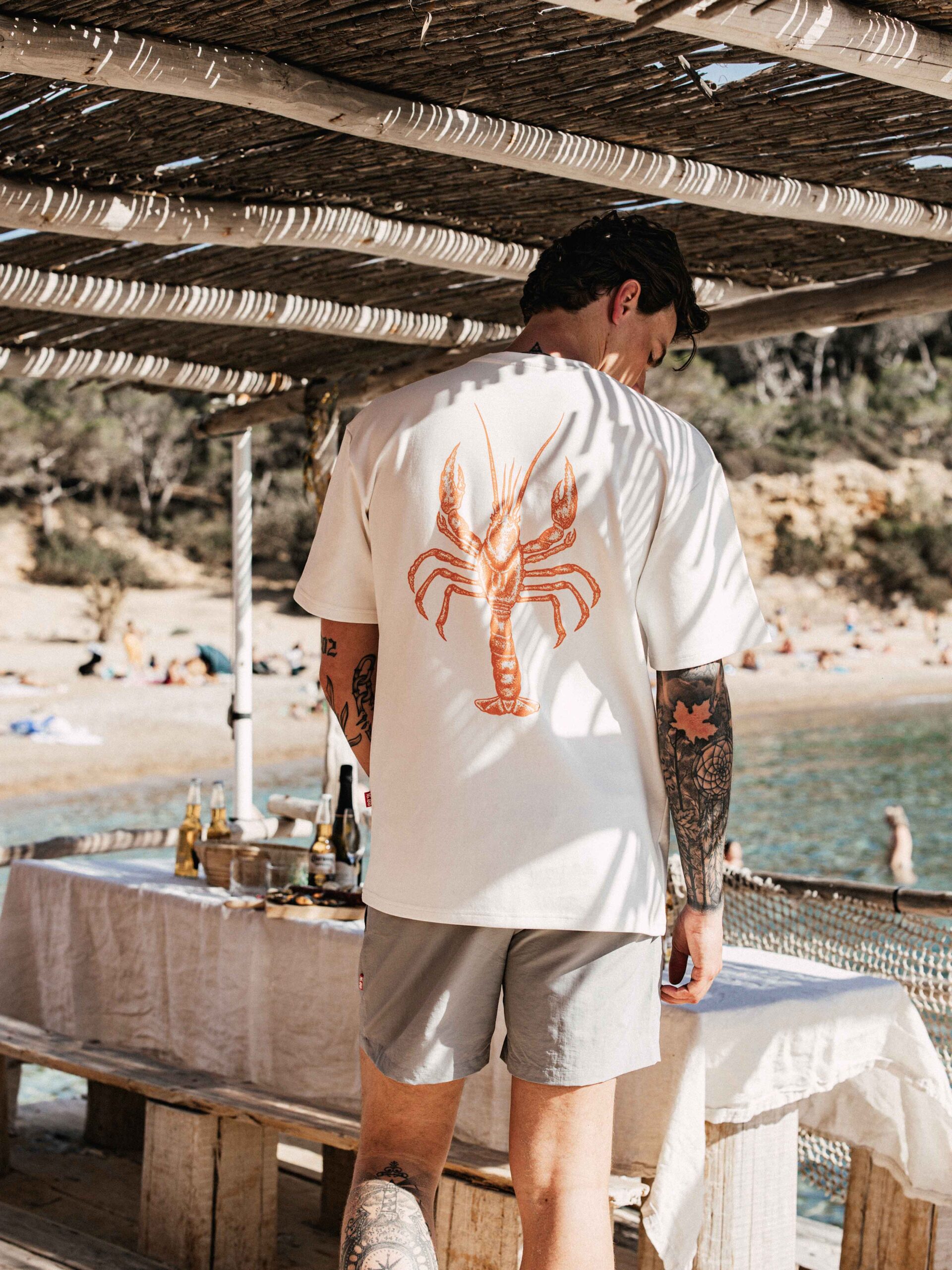 Lobster Oversized T-shirt 1608 WEAR