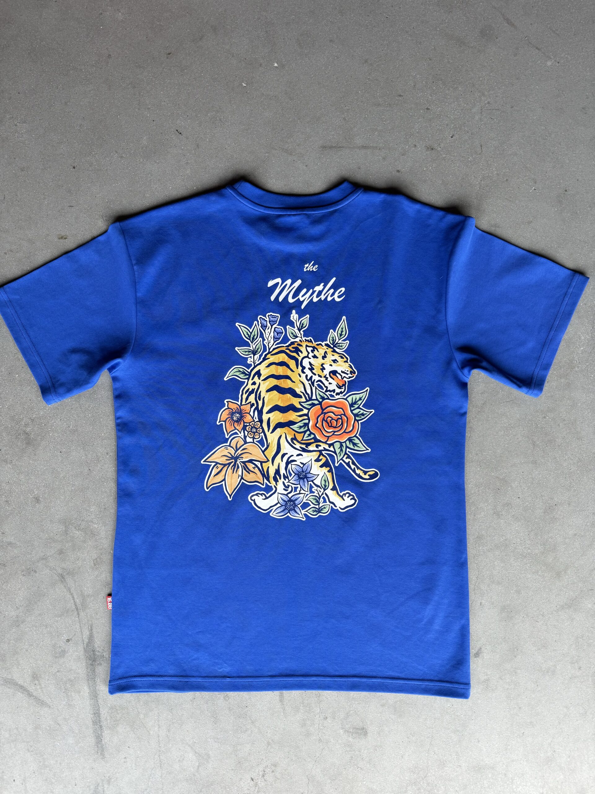 Cobalt Tiger Oversized T-shirt 1608 WEAR