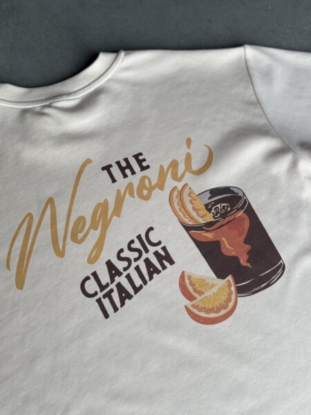 Negroni T-shirt Beige Oversized