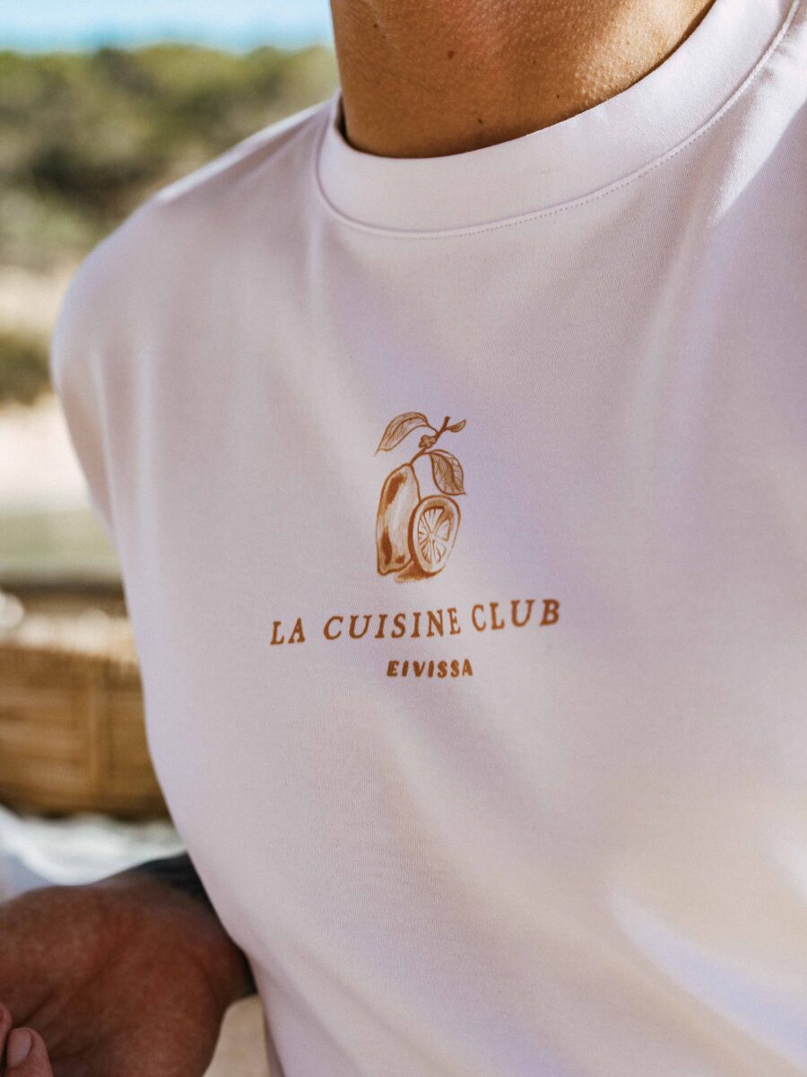 La Cuisine Club Orange Oversized T-shirt 1608 WEAR