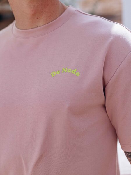 The Nada Oversized T-Shirt Pink
