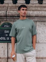France Green Oversized T-shirt