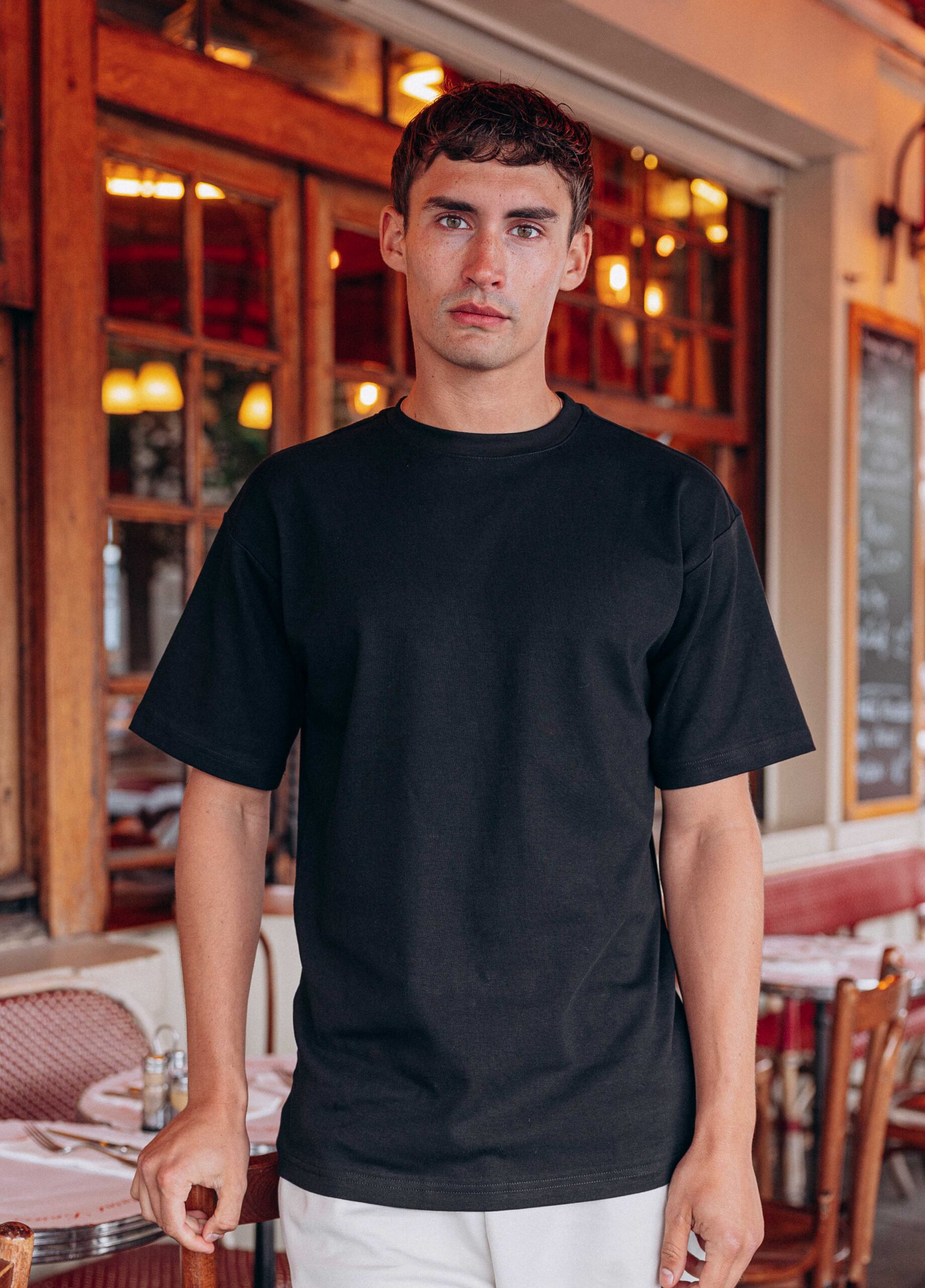 Black Oversized T-shirt ’24 1608 WEAR