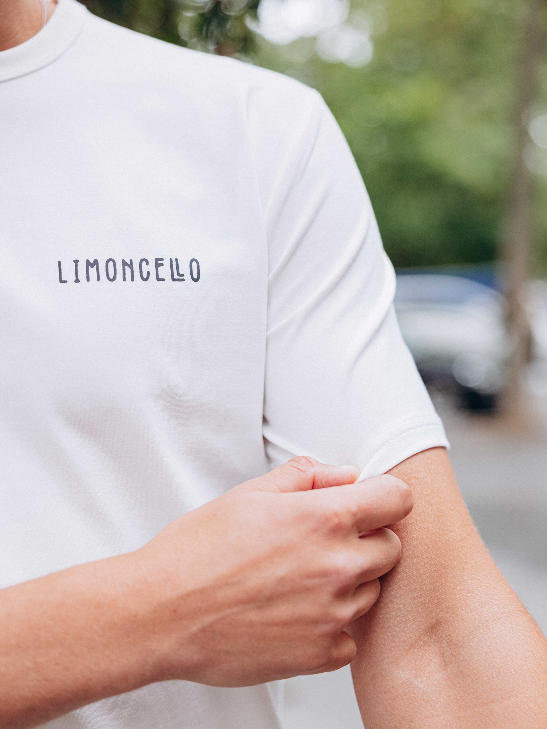 Limoncello Slim T-shirt White 1608 WEAR