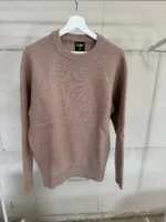 B-KEUZE Pink Knit Oversized Sweater