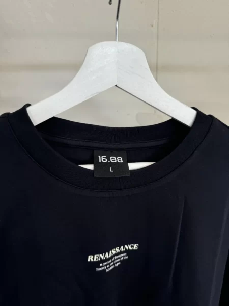 B-KEUZE Navy Renaissance T-Shirt