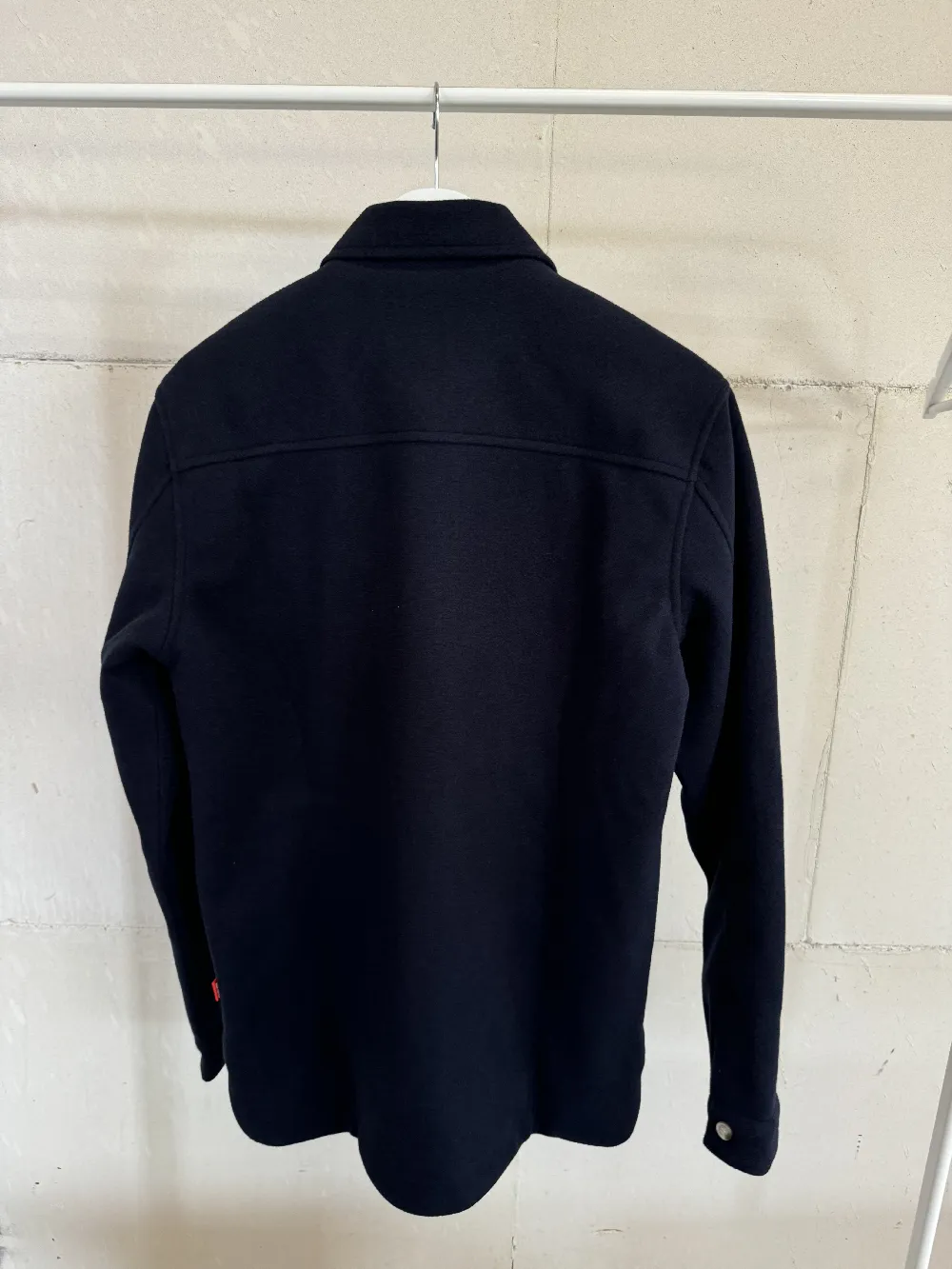 B-KEUZE Navy Overshirt 1608 WEAR